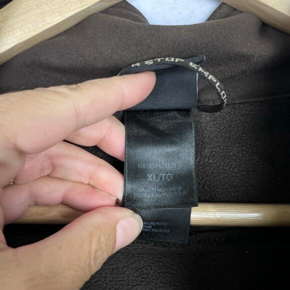 EUC The North Face TNF Apex Bionic Jacket Men XL Brown Full Zip Fleece Line Coat - Picture 8 of 11